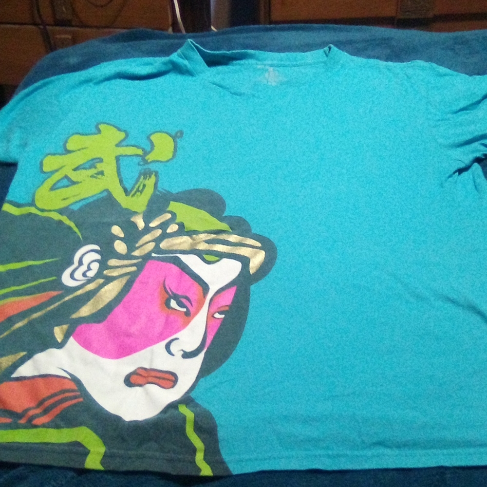 Anchor Blue Kabuki shirt